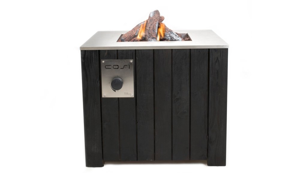 cosi cube 70cm black feuertisch