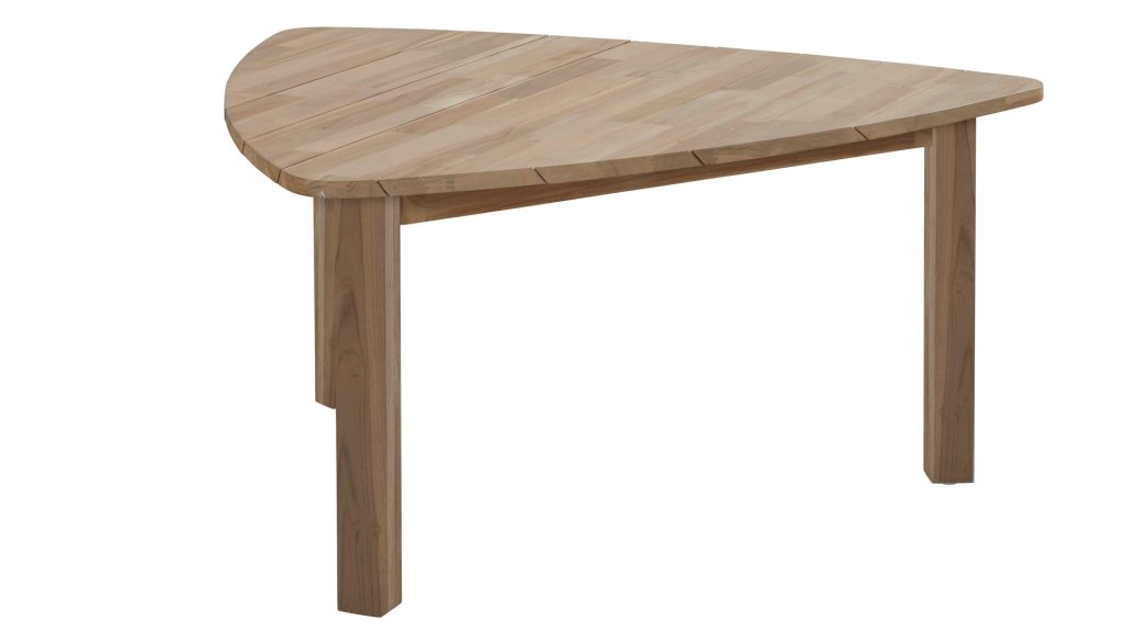 Taste 4SO triangle Tisch derby teak