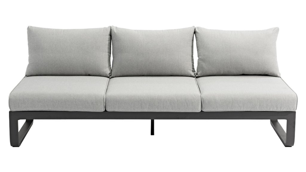 zebra fly loungeset 3 sitzer sofa