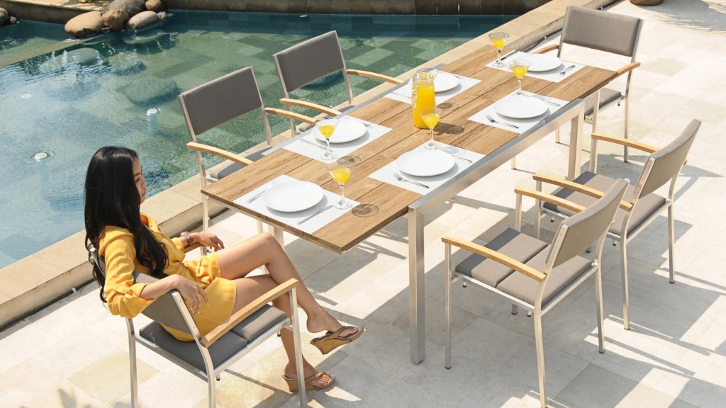 zebra quadux esstischgruppe dining