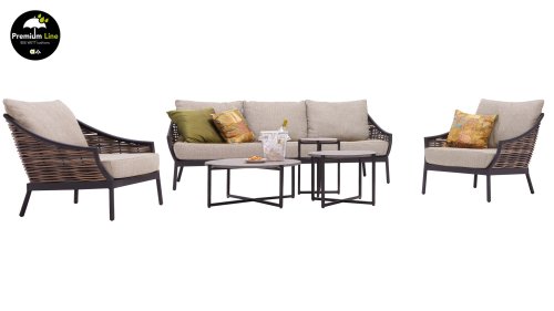 applebee milou loungegruppe black