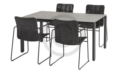 taste 4seasons palma stapelstoel anthracite