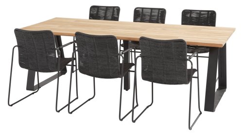 taste 4seasons palma stapelstuhl anthracite 