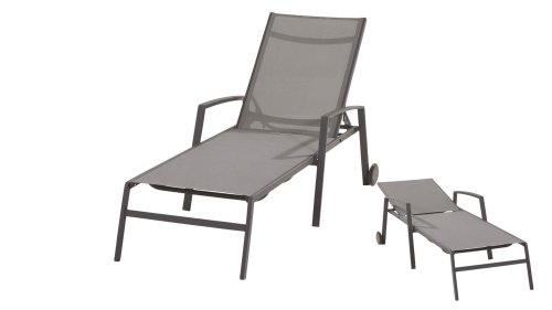 taste 4seasons solana sunbed matt carbon 91050