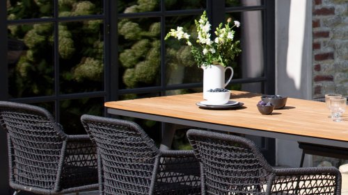 niehoff kubu dining gartenmobelset en loungegruppe