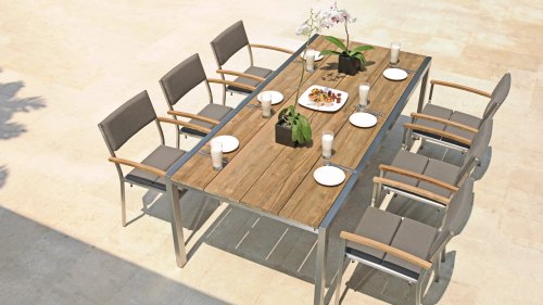 zebra quadux esstisch gruppe dining